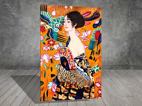 Gustav klimt lady - gustav, with