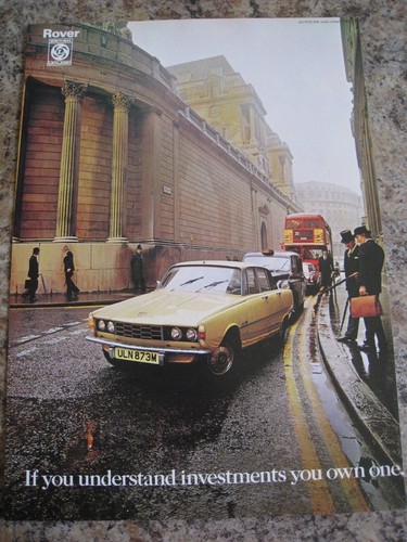 Rover british leyland own - rover,