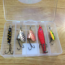 5 Spinners Lures in pocket