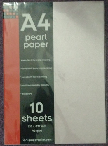 Paper cellar pearl - a4,