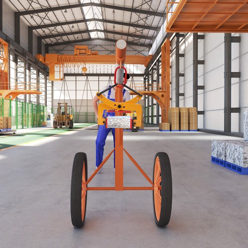 Granite slab lifting - lifting, clamps