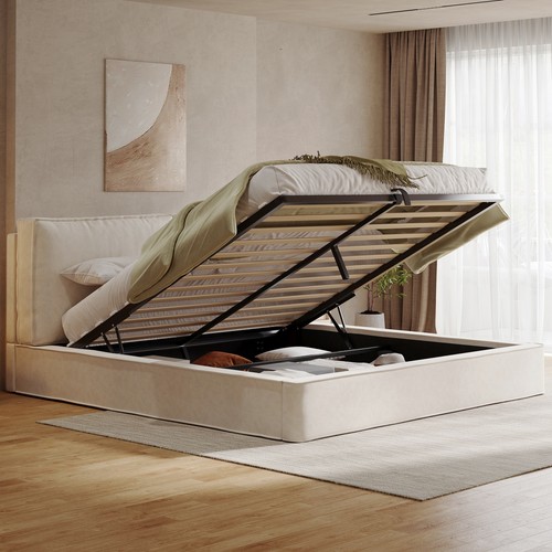Ottoman bed frame 4ft6 double - ottoman,
