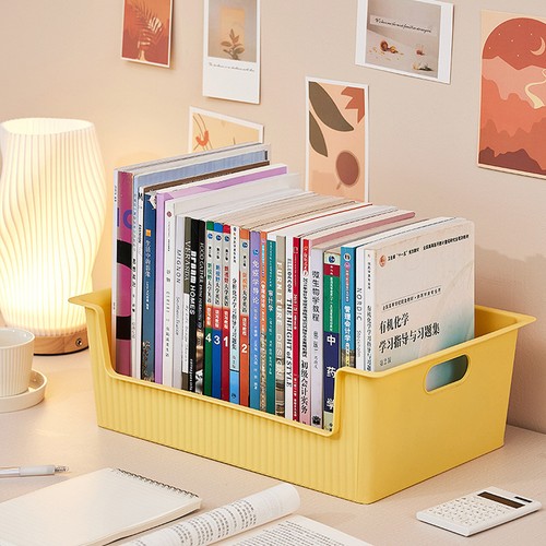 Plastic book storage box - storage,