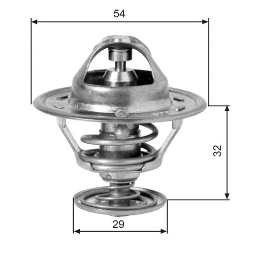 Gates thermostat coolant - gates, fits