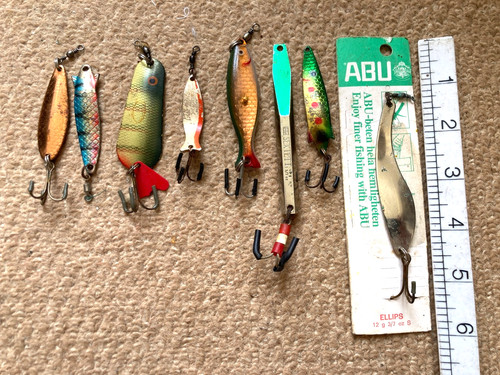 Vintage abu lures one - 8,