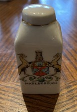 Shelley Crested China Ware Model Kang Hi Tea Caddy Broadstairs 