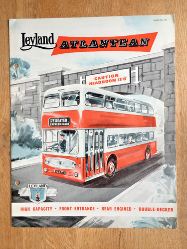 Leyland atlantean rear - leyland,