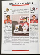AYRTON SENNA SIGNED 1991