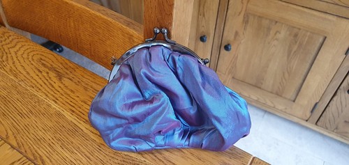 Evening bag purple - evening,