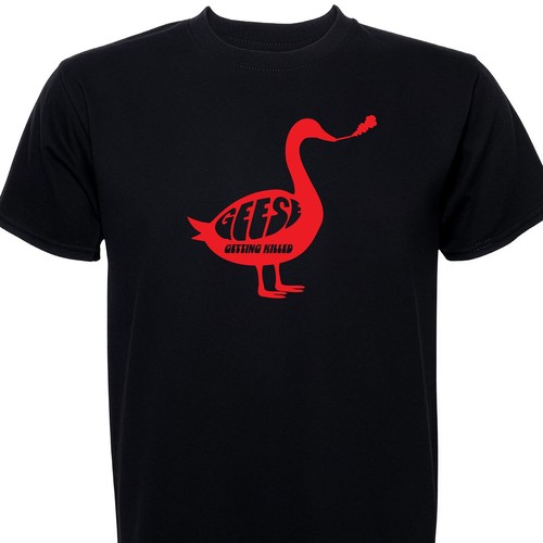 Geese band getting - band,