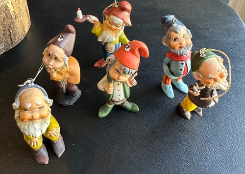 Vintage lot plastic gnome - lot, elf
