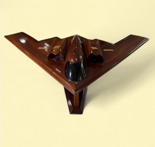 Wooden stealth bomber - wooden, b-2