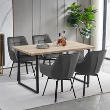 Set 2/4/6 Swivel Dining chairs