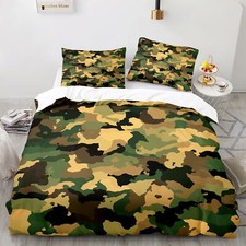 Camouflage Bed Set Combat Army