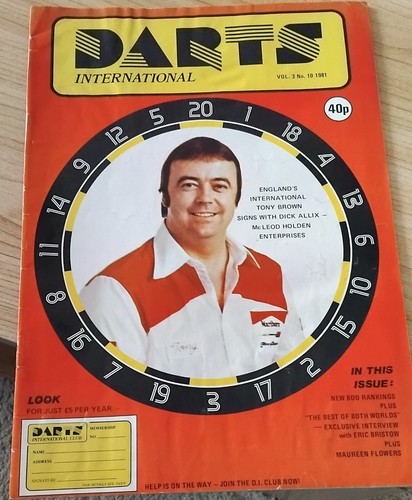 Darts international magazine - darts,