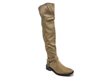 Over The Knee Boots Beige Aesthetic Womens Winter Fashion Tall Boots Size 3 4 5
