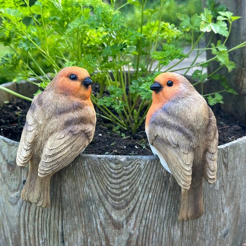 Robin pot hangers set 2 - robin,