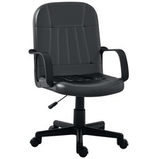 HOMCOM PU Leather Office Chair