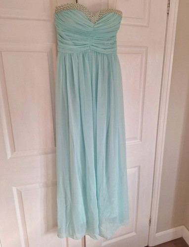 Aqua prom bridesmaid - prom/bridesmaid, dress