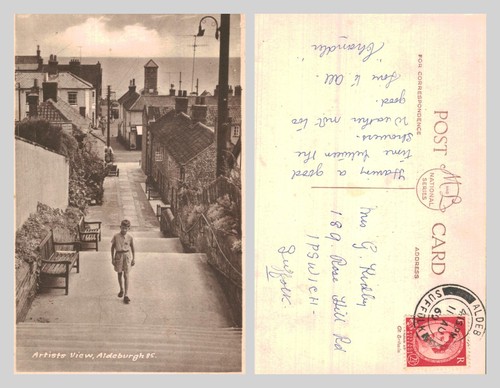 Vintage postcard artists - -,