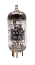 Mullard E88CC CV2492 Gold Pin Valve Tube Used Tested 7L1 R1L3 (V63) #11