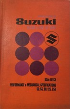 SUZUKI B100P, K10, K11, K15, M15, M31, T10+20 CHILTON'S REPAIR + TUNE-UP MANUAL