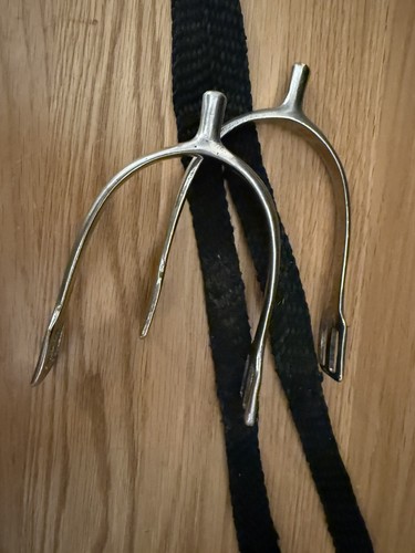 Long flat end - spurs, with