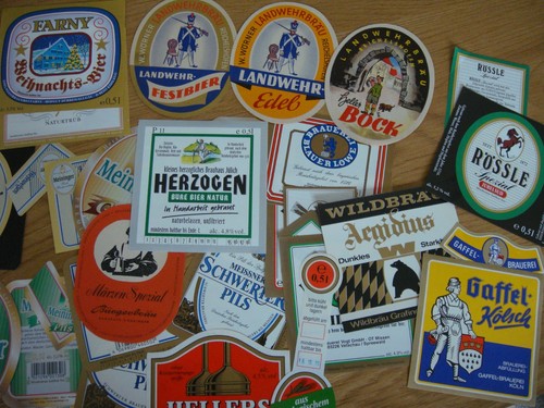 500 different beer labels - 500,