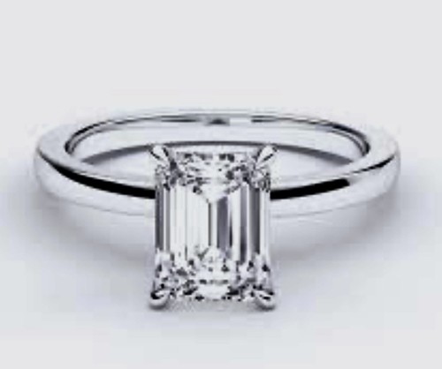 Stunning emerald cut - , natural