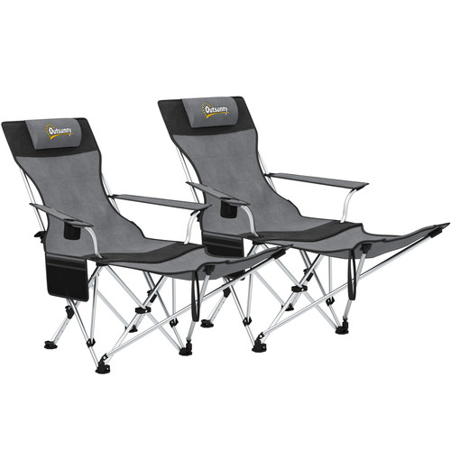 Set reclining camping - of, 2