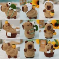Handmade Crochet Stuffed Animal Kit Beginner Yarn Set Kit