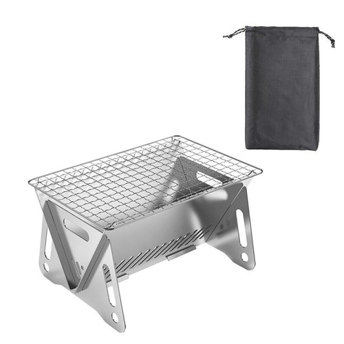 Folding bbq charcoal barbecue - bbq,