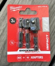 Milwaukee 3pc Shockwave Impact