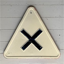 Vintage French Painted Black