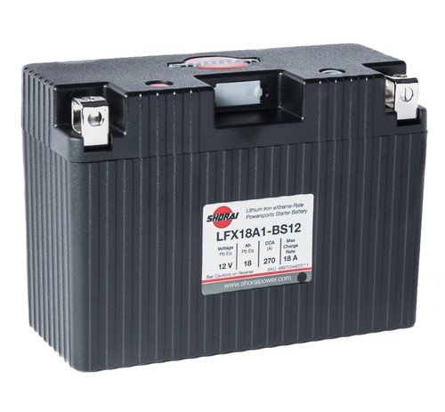 Shorai lfx18a1 bs12 lithium - lfx18a1-bs12,