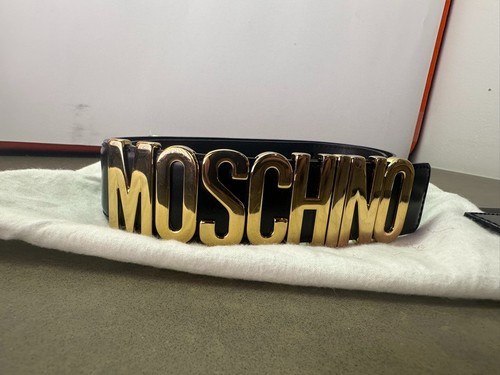 Authentic moschino belt with - authentic,