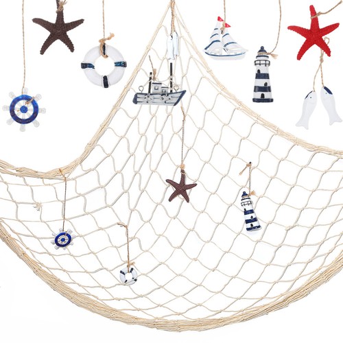 Set fishing net decor - 1,