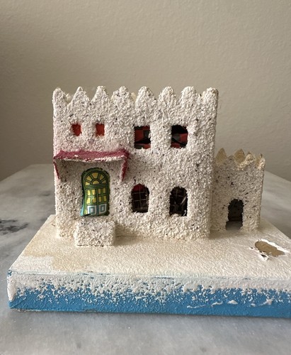 Htf vtg japan castle putz - vtg,