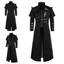 Medieval Mens Coat Long Jacket