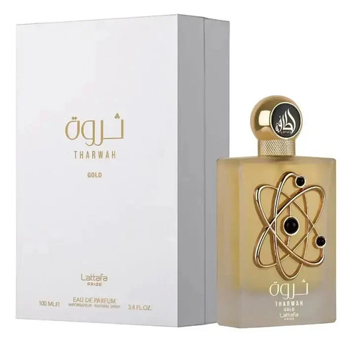Tharwah gold perfume 100ml edp - gold,