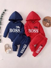 Little Boss Romper Pants