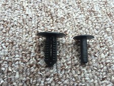 ALFA ROMEO FIR TREE PLASTIC PUSH RIVET CLIPS BUMPER TRIM BODY PANEL RETAIN 10PCS