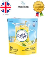 Crystal Light Lemonade Drink mix  Suger Free Zero Caffeine 16 Pitcher Packs