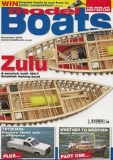 MODEL BOATS MAGAZINE NOVEMBER