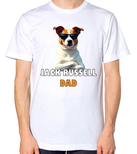 Jack russell dad shirt - russell, t-shirt