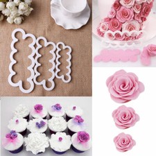 3D Rose Petal Flower Cake