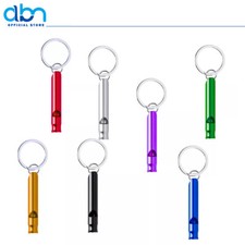 Colourful Metal Sports Whistle