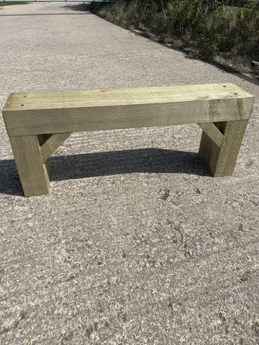 Sleeper garden bench metre - garden,