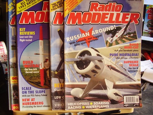 Job lot model aircraft - x, 7