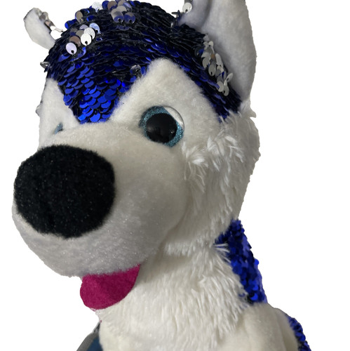 Husky sequin plush - husky,
